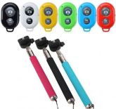 BASTÃO DE SELFIE CONTROLE BLUETOOTH